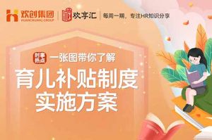 歡享彙 | 帶你瞭(le)解育兒補(bǔ)貼制度實施方案